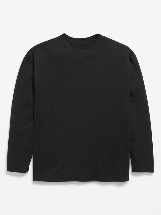 Image number 1 showing, Oversized Long-Sleeve T-Shirt for Boys