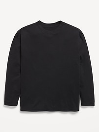 Image number 1 showing, Oversized Long-Sleeve T-Shirt for Boys