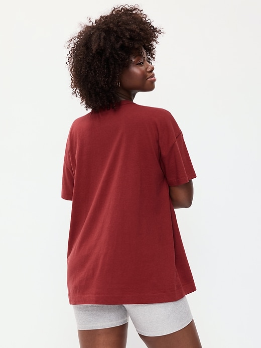 Image number 7 showing, Oversized Graphic Tunic T-Shirt
