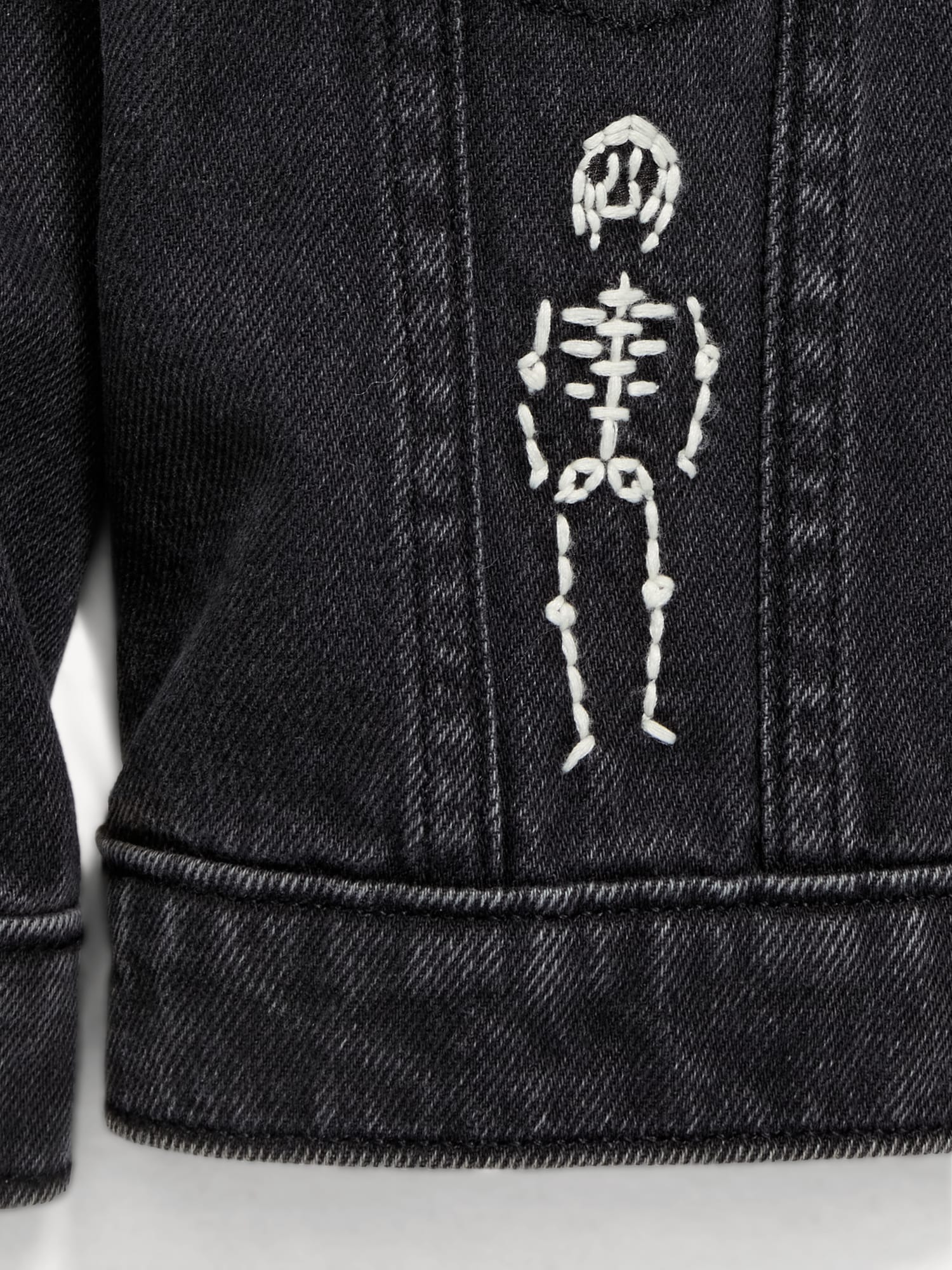 Oversized Unisex Trucker Jean Jacket for Toddler