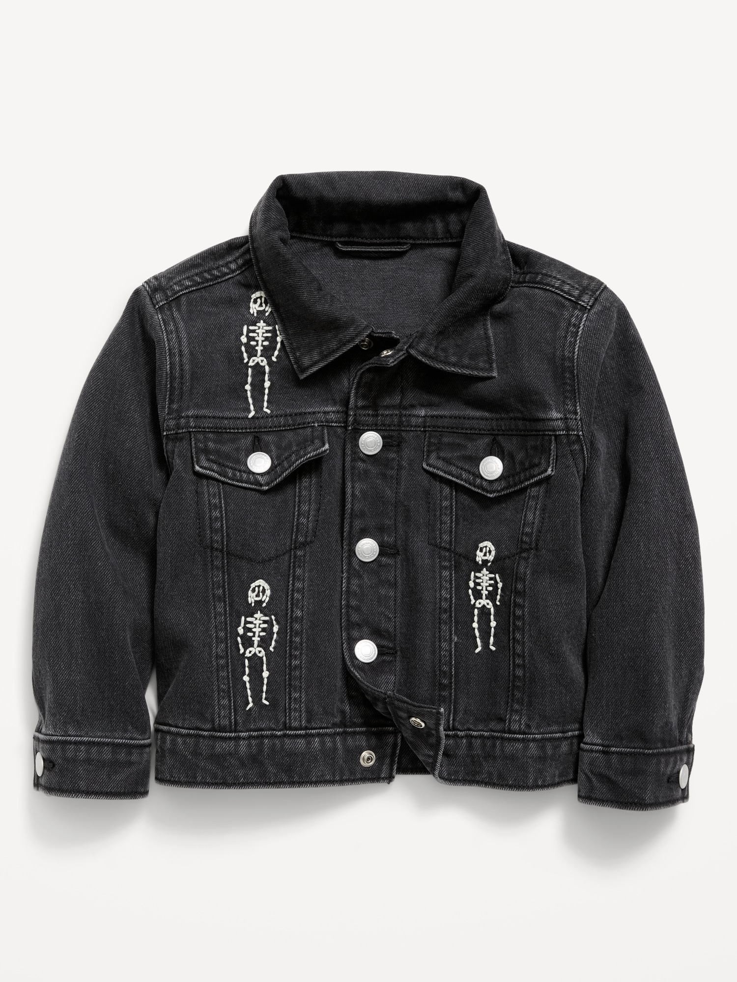 Oversized Unisex Trucker Jean Jacket for Toddler