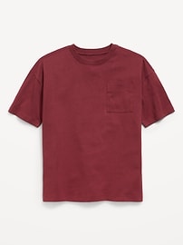 Image number 2 showing, Oversized Short-Sleeve Pocket T-Shirt for Boys