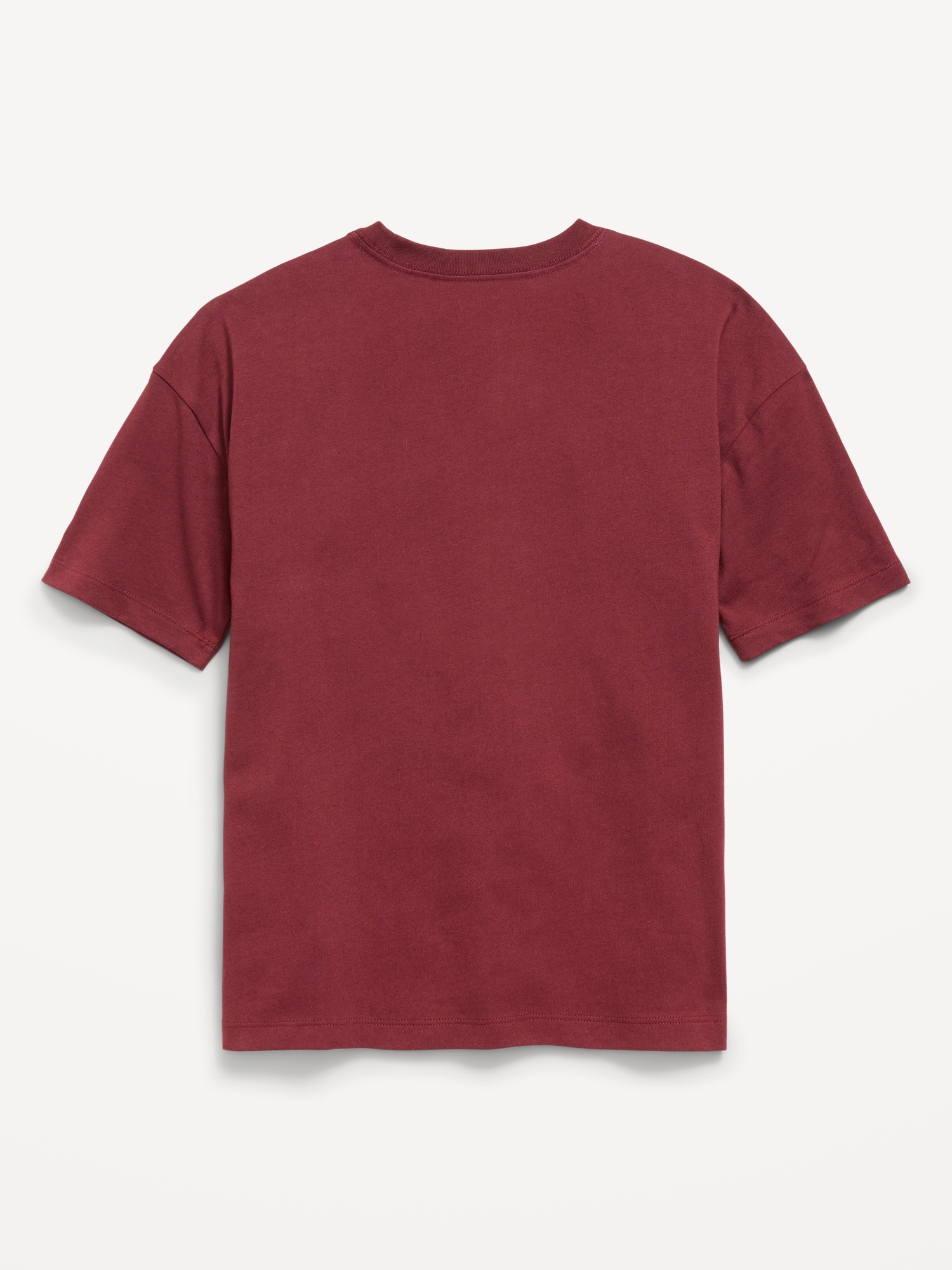 Oversized Short-Sleeve Pocket T-Shirt for Boys