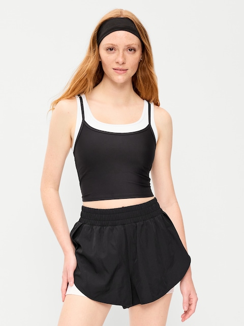PowerSoft Layered Longline Bra