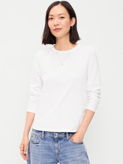 Image number 1 showing, EveryWear Long-Sleeve T-Shirt