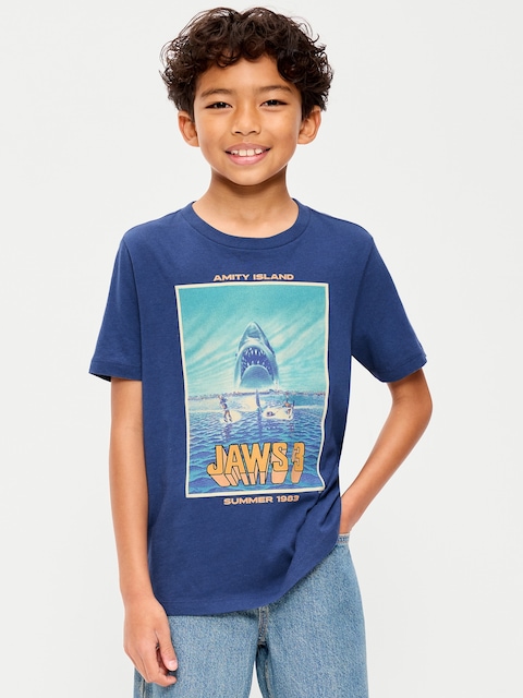 Jaws™ Gender-Neutral Graphic T-Shirt for Kids