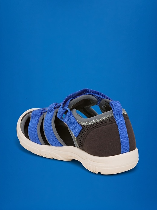 Image number 3 showing, Performance Closed-Toe Sandals for Toddler Boys