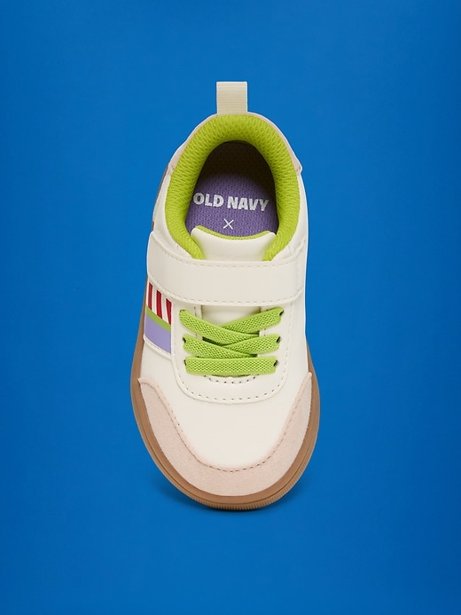 Image number 2 showing, Old Navy x Pixar Toy Story Faux-Leather Sneakers for Toddler
