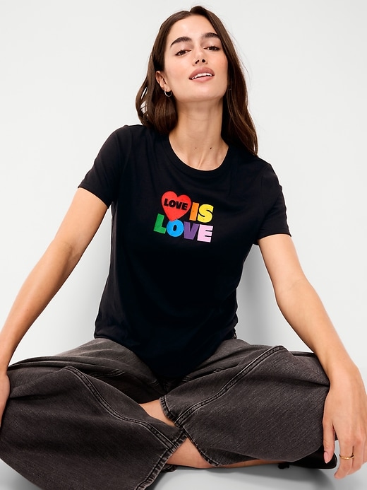 Image number 3 showing, EveryWear Crew-Neck Graphic T-Shirt