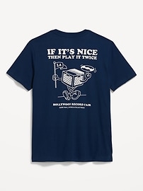 Image number 3 showing, Soft-Washed Crew-Neck Graphic T-Shirt