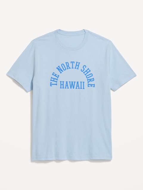 Soft-Washed Crew-Neck Graphic T-Shirt