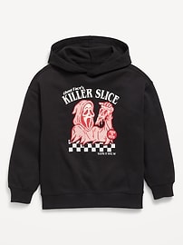 Image number 1 showing, Ghost Face™ Gender-Neutral Oversized Pullover Hoodie for Kids
