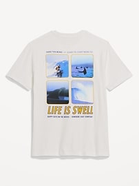 Image number 3 showing, Soft-Washed Crew-Neck Graphic T-Shirt