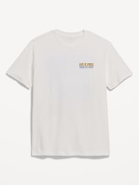 Image number 1 showing, Soft-Washed Crew-Neck Graphic T-Shirt