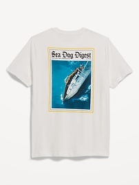 Image number 3 showing, Soft-Washed Crew-Neck Graphic T-Shirt