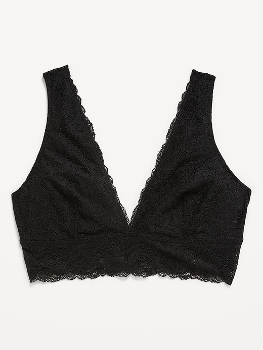 Image number 3 showing, Lace Longline Bra