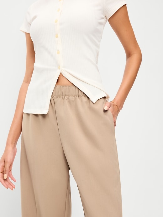 Image number 5 showing, High-Waisted Billie Wide-Leg Trouser