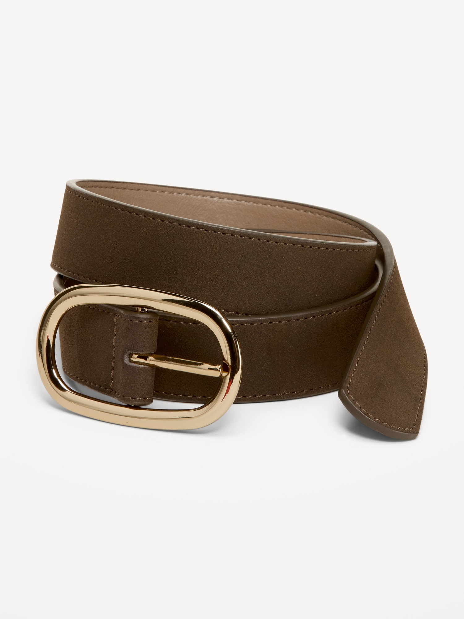 Faux-Suede Belt for Women