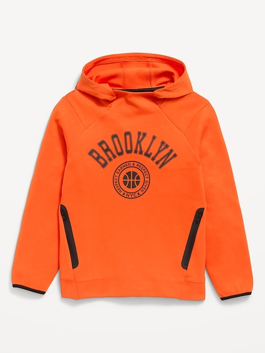 Image number 1 showing, Dynamic Fleece Graphic Pullover Hoodie for Boys