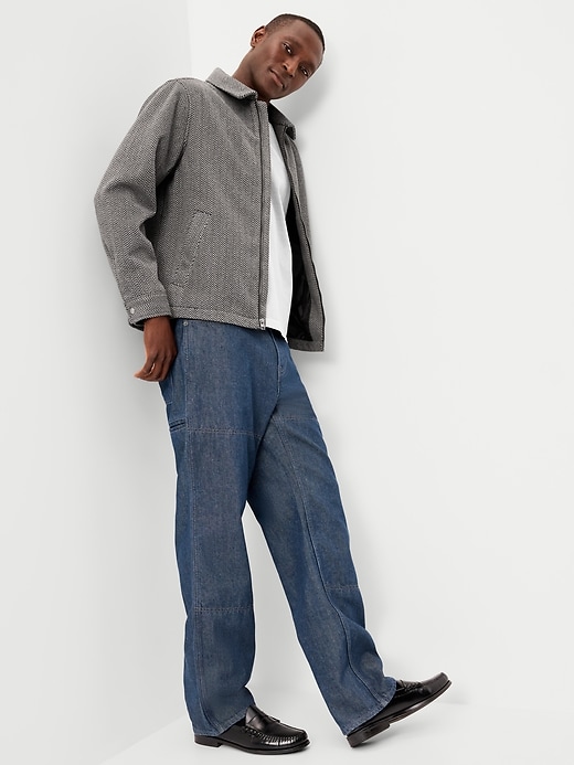 Image number 3 showing, Relaxed Harrington Jacket