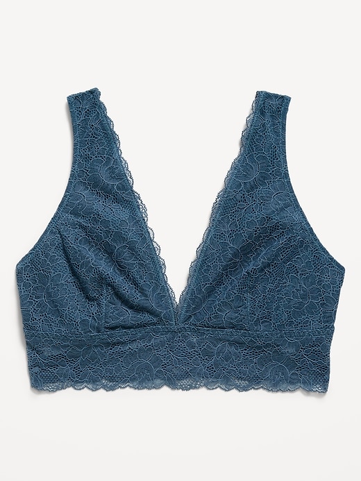 Image number 3 showing, Lace Longline Bra