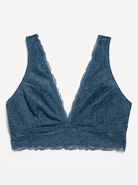 Image number 3 showing, Lace Longline Bra
