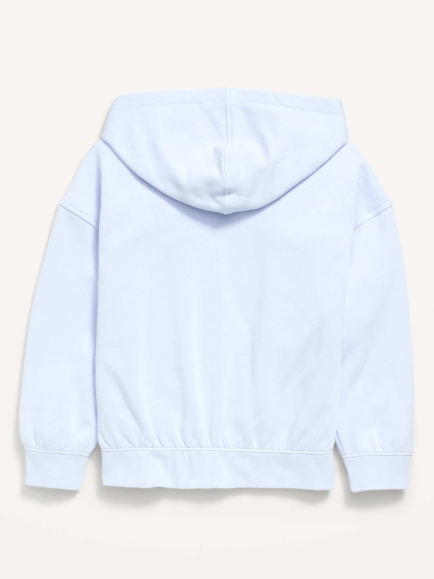 Oversized Graphic Pullover Hoodie for Girls