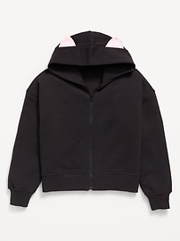 Image number 1 showing, Fleece Full-Zip Hoodie for Girls