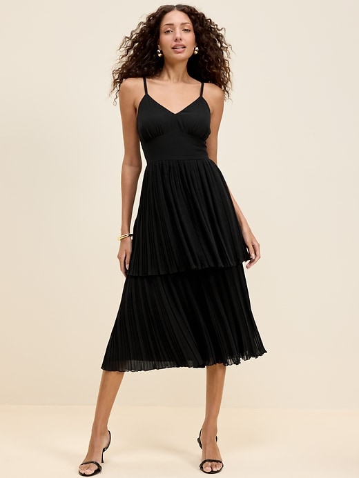 formal white midi dress Novoli Floral Embroidery Midi Dress White
