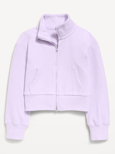 CozePlush 2-Way-Zip Jacket for Girls