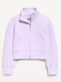Image number 1 showing, CozePlush 2-Way-Zip Jacket for Girls
