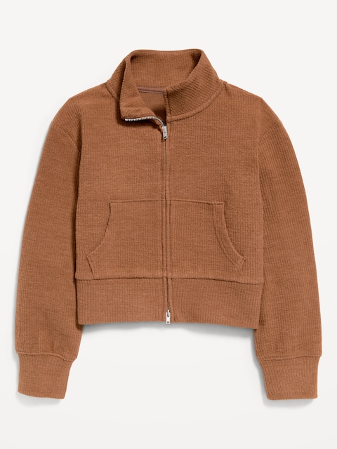 CozePlush 2-Way-Zip Jacket for Girls