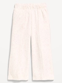Image number 1 showing, Dynamic Fleece Wide-Leg Sweatpants for Toddler Girls