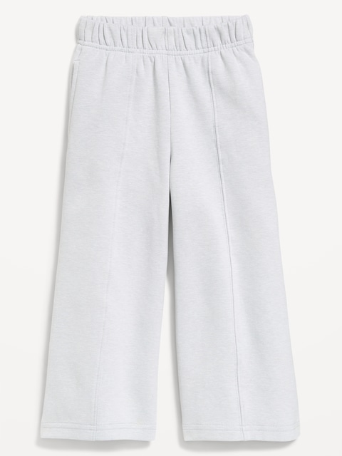 Dynamic Fleece Wide-Leg Sweatpants for Toddler Girls