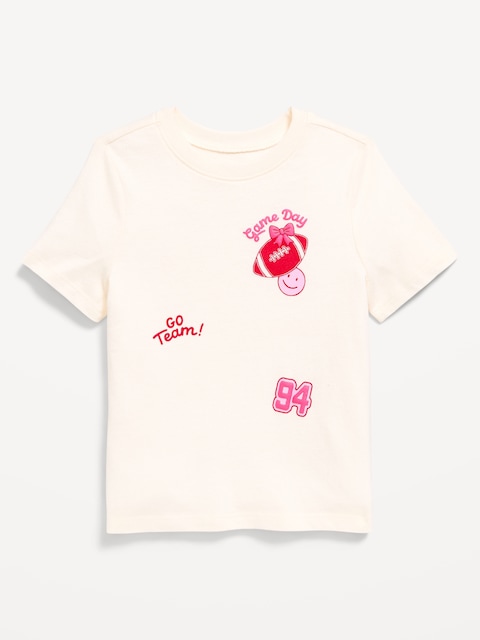 Short-Sleeve Graphic T-Shirt for Toddler Girls