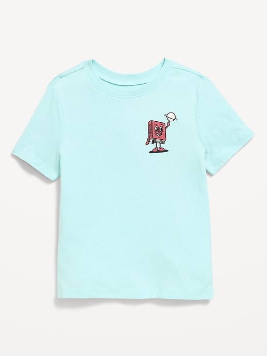 Image number 1 showing, Short-Sleeve Unisex Graphic T-Shirt for Toddler