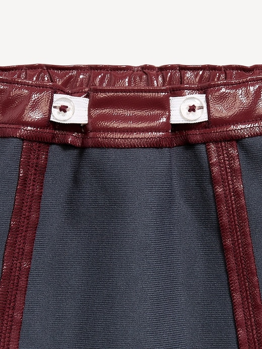 Image number 2 showing, Faux-Leather Skirt for Toddler Girls