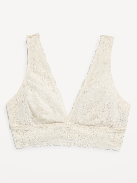Image number 1 showing, Lace Longline Bra