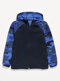 Image number 1 showing, Dynamic Fleece Full-Zip Hoodie for Boys