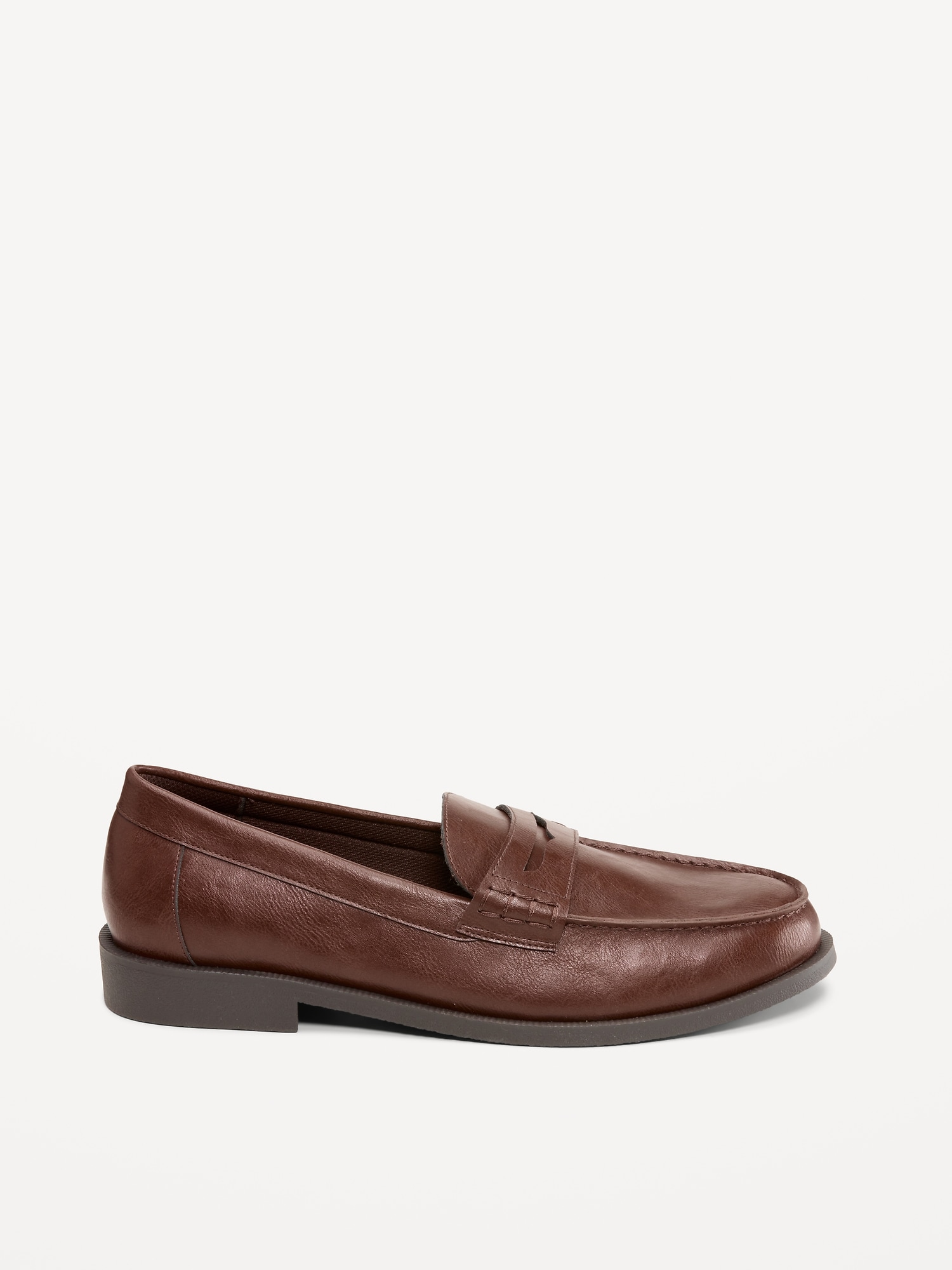 Faux-Leather Loafers for Men