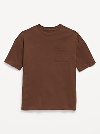 Image number 1 showing, Oversized Short-Sleeve Pocket T-Shirt for Boys