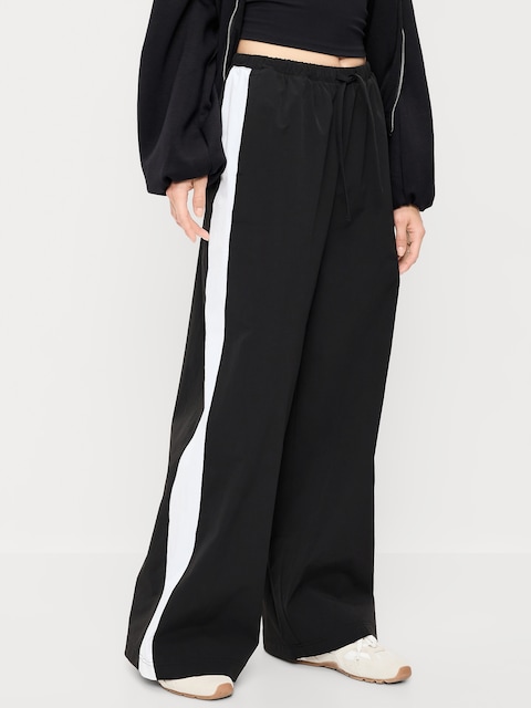 High-Waisted TrekTech Lightweight Woven Active Pants
