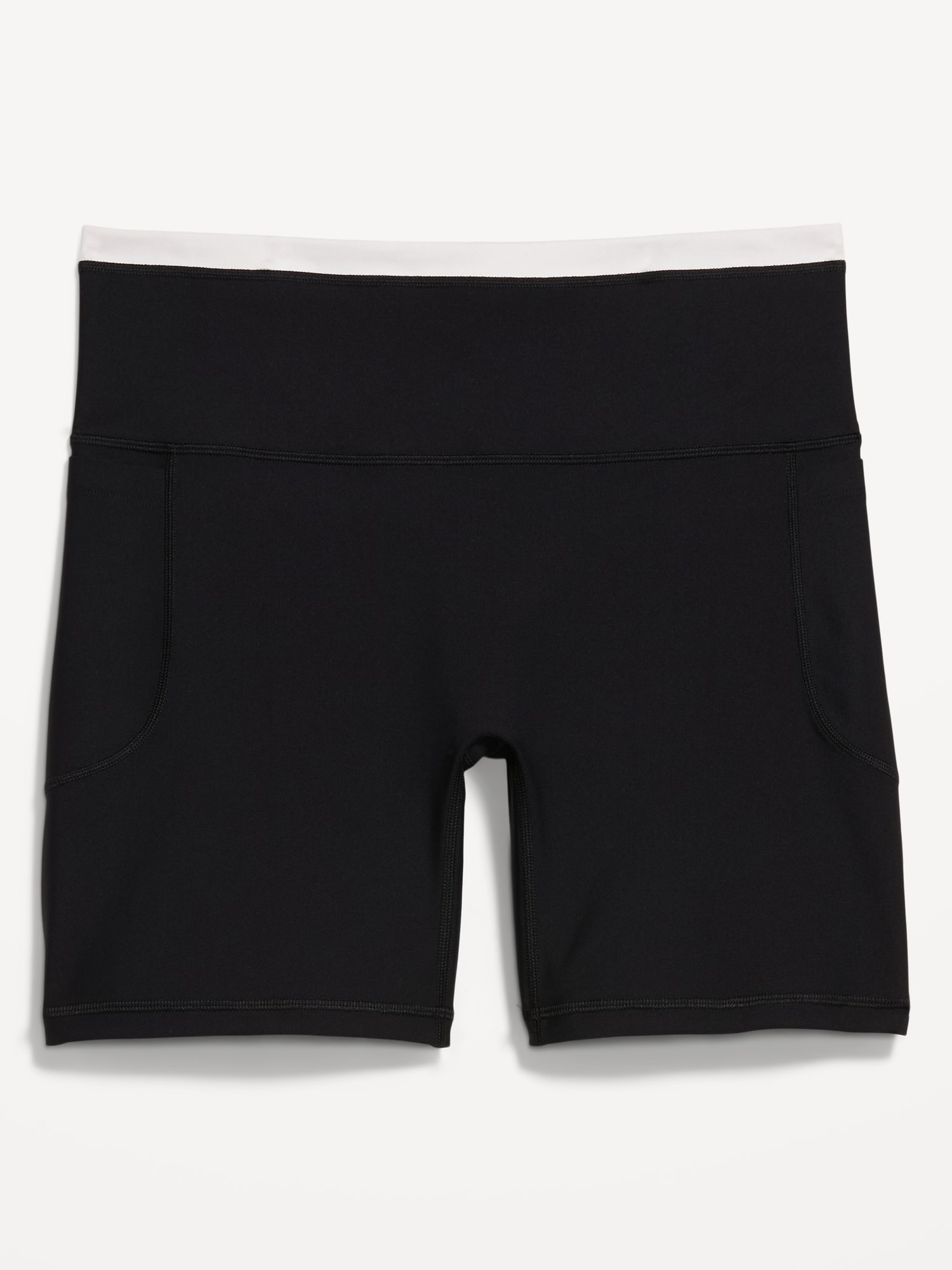 Extra-High Waisted PowerSoft Boundless Pocket Biker Shorts- 6-inch inseam