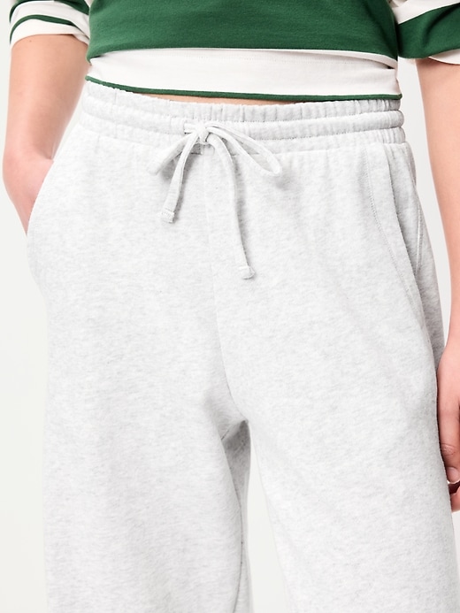 Image number 4 showing, Mid-Rise SoComfy Barrel Sweatpants
