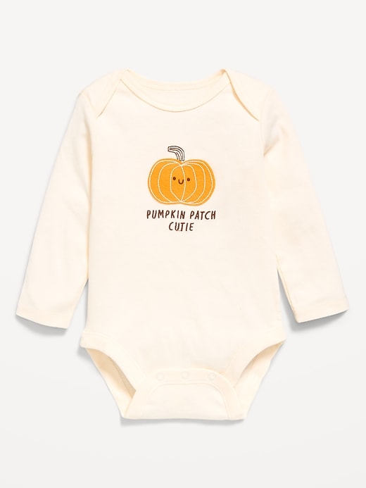 Image number 2 showing, Long-Sleeve Graphic Bodysuit for Baby