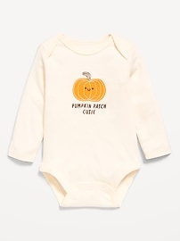 Image number 2 showing, Long-Sleeve Graphic Bodysuit for Baby