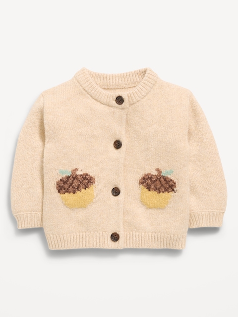 Graphic Cardigan Sweater for Baby