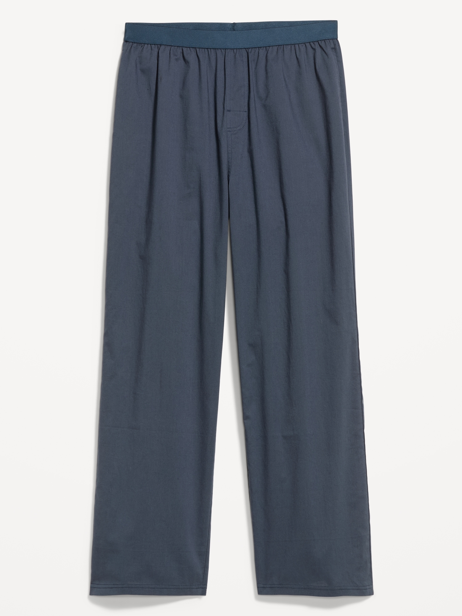 Elastic-Waist Poplin Pajama Pant