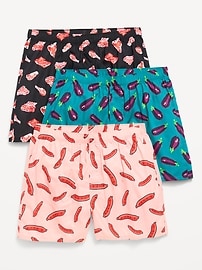 Image number 1 showing, Printed Boxer Shorts 3-Pack