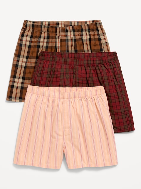 Printed Boxer Shorts 3-Pack